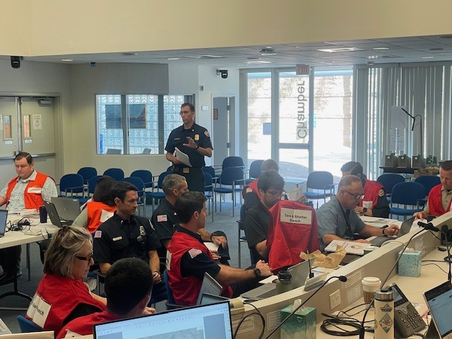 City Staff Participate in Wildfire Emergency Training