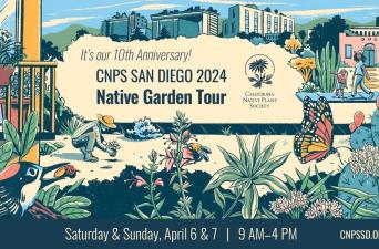 Six Solana Beach Home Gardens Featured in the California Native Plant Society Garden Tour 