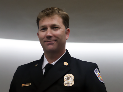 Fire Chief Josh Gordon