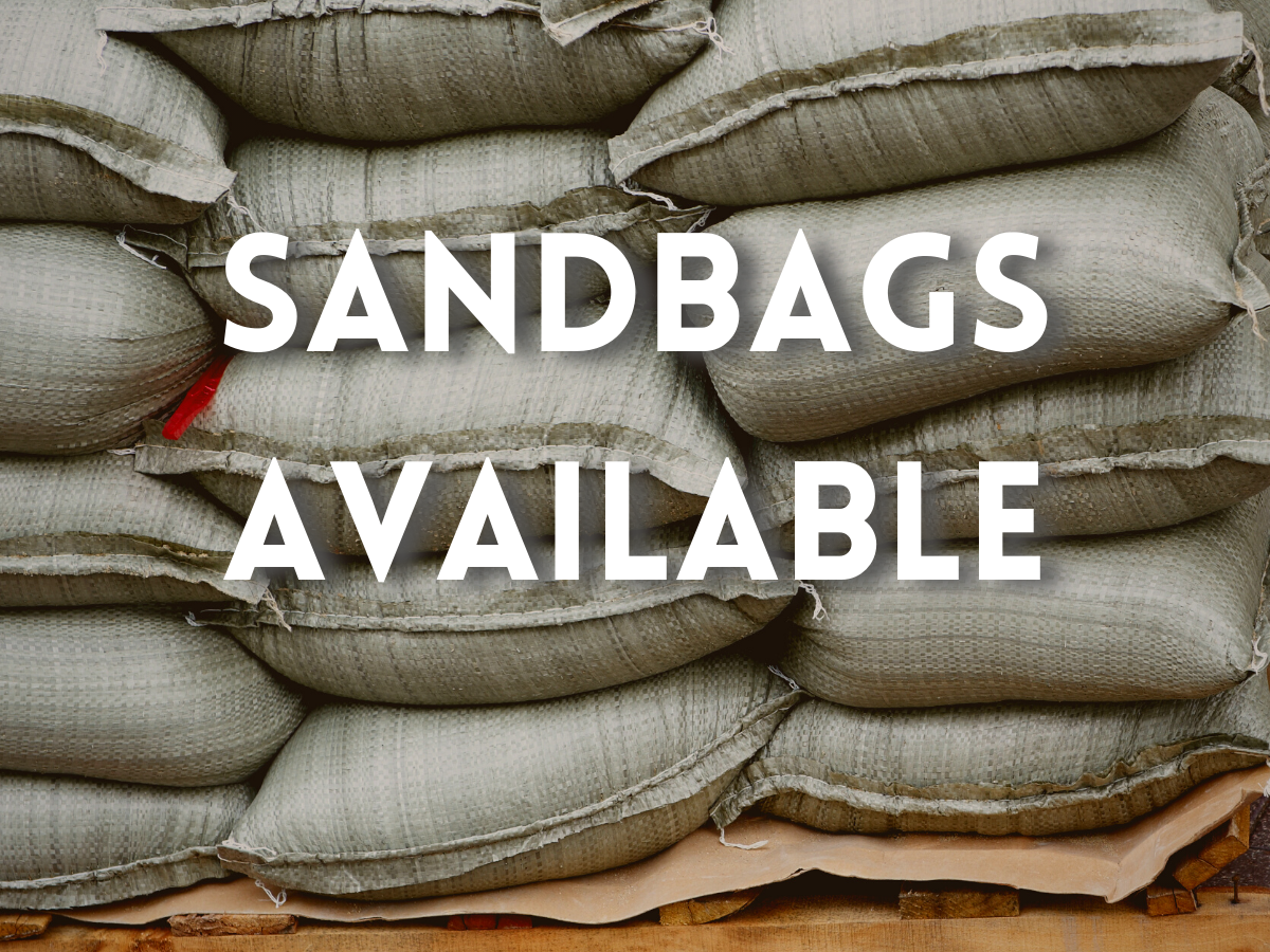 Sandbags Available to City Residents