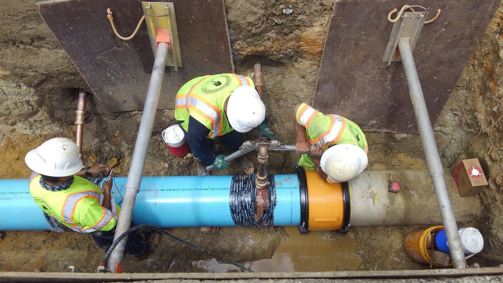 Santa Fe Irrigation District Pipeline Construction