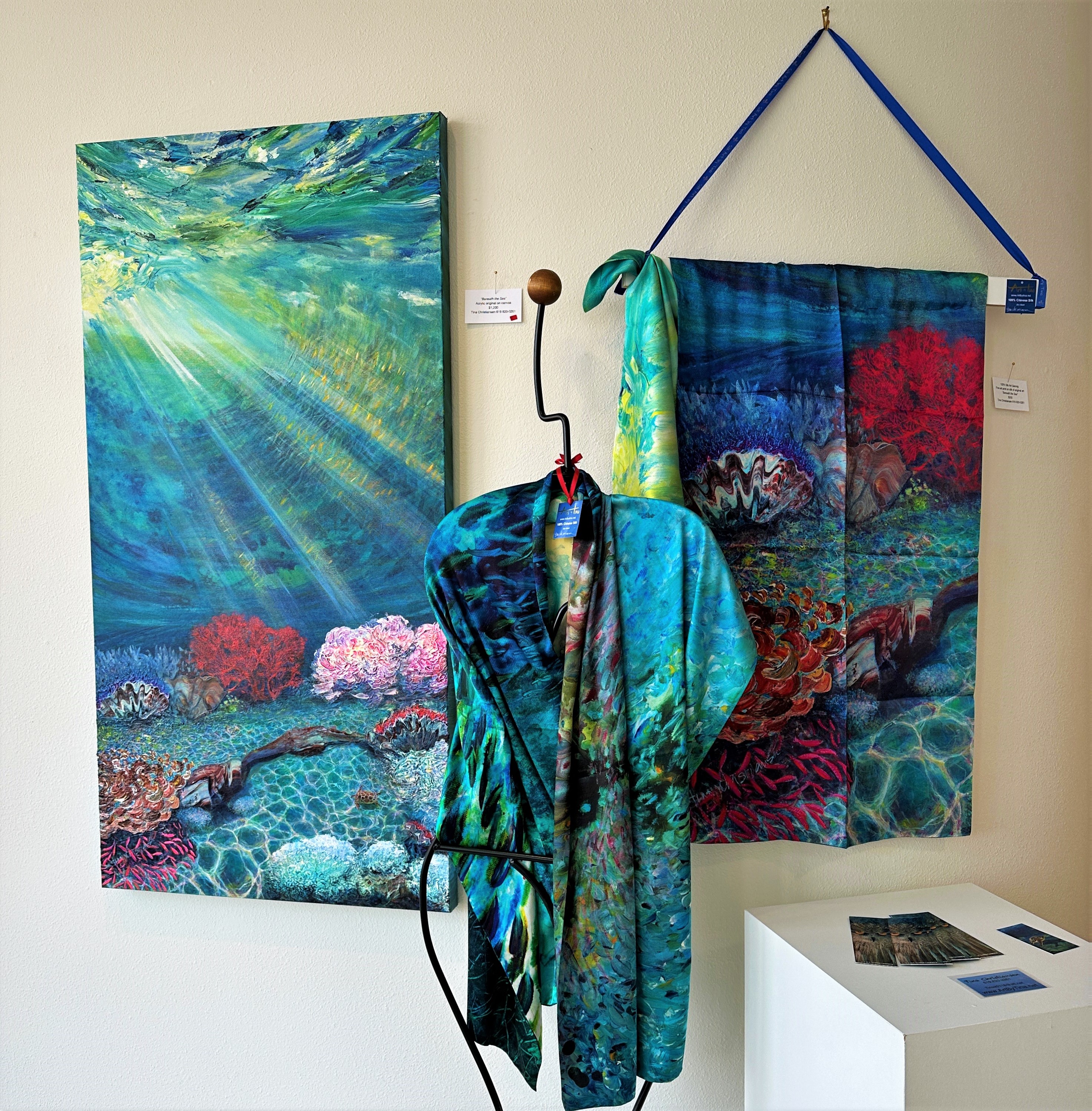 New City Hall Gallery Exhibit: "Art that Sings in Silk"