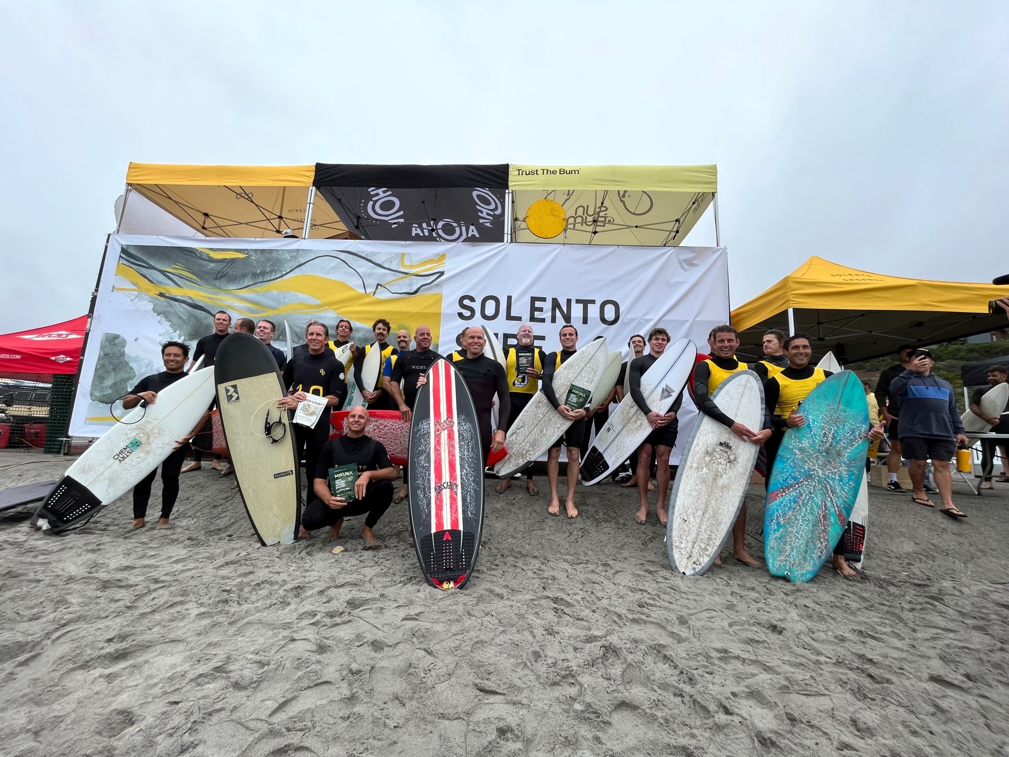 Solana Beach Marine Safety Captain Leads Lifeguards to Victory at the Solento Surf Festival