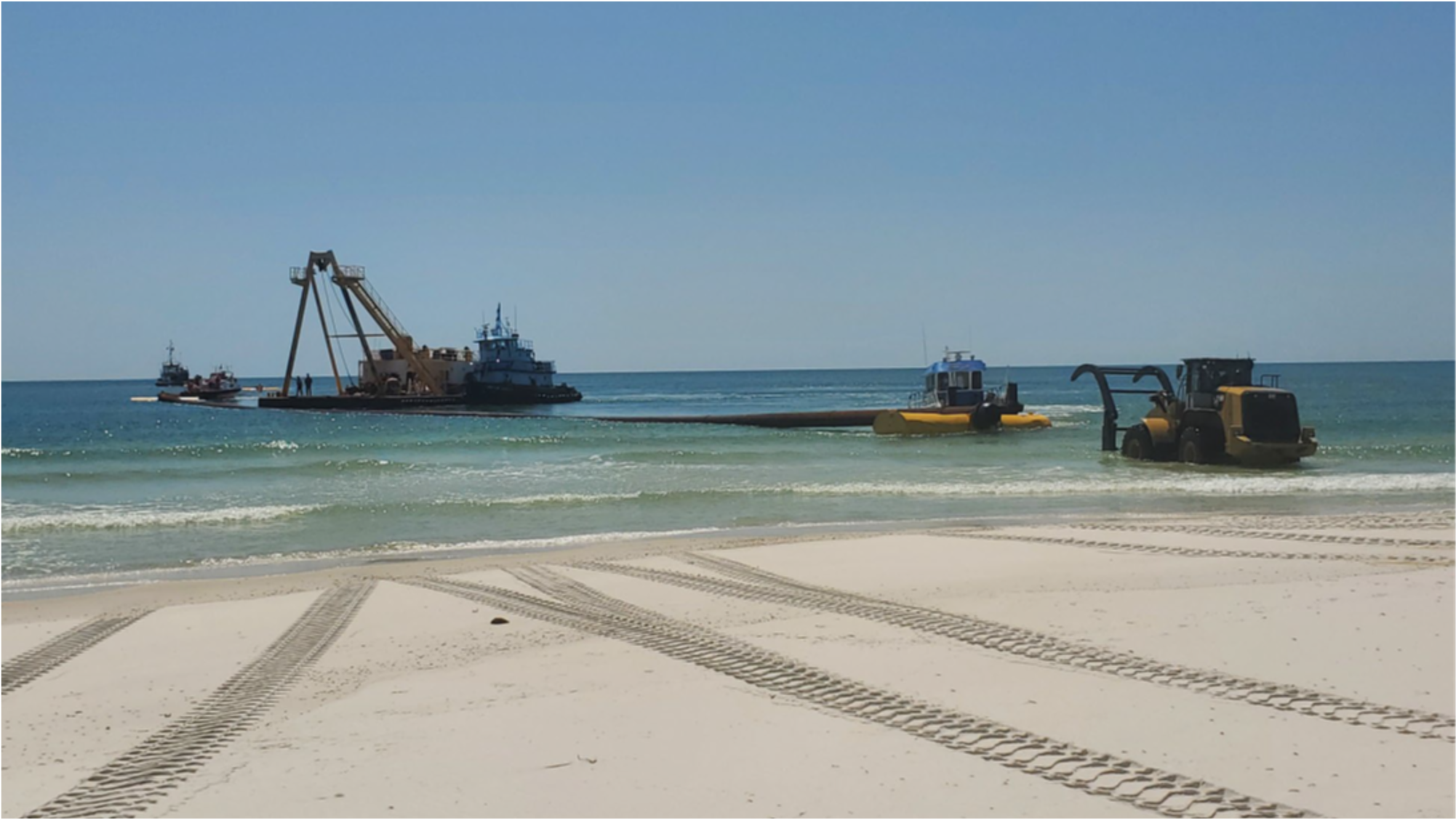 City Announces the Start of the Beach Sand Project Pre-Construction Mobilization 
