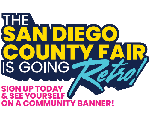  San Diego County Fair Street Banner Photoshoot