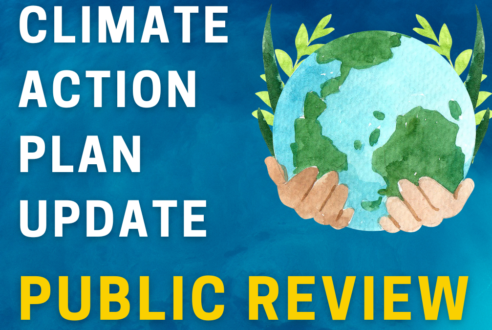 Draft Climate Action Plan Update ﻿Open For Review
