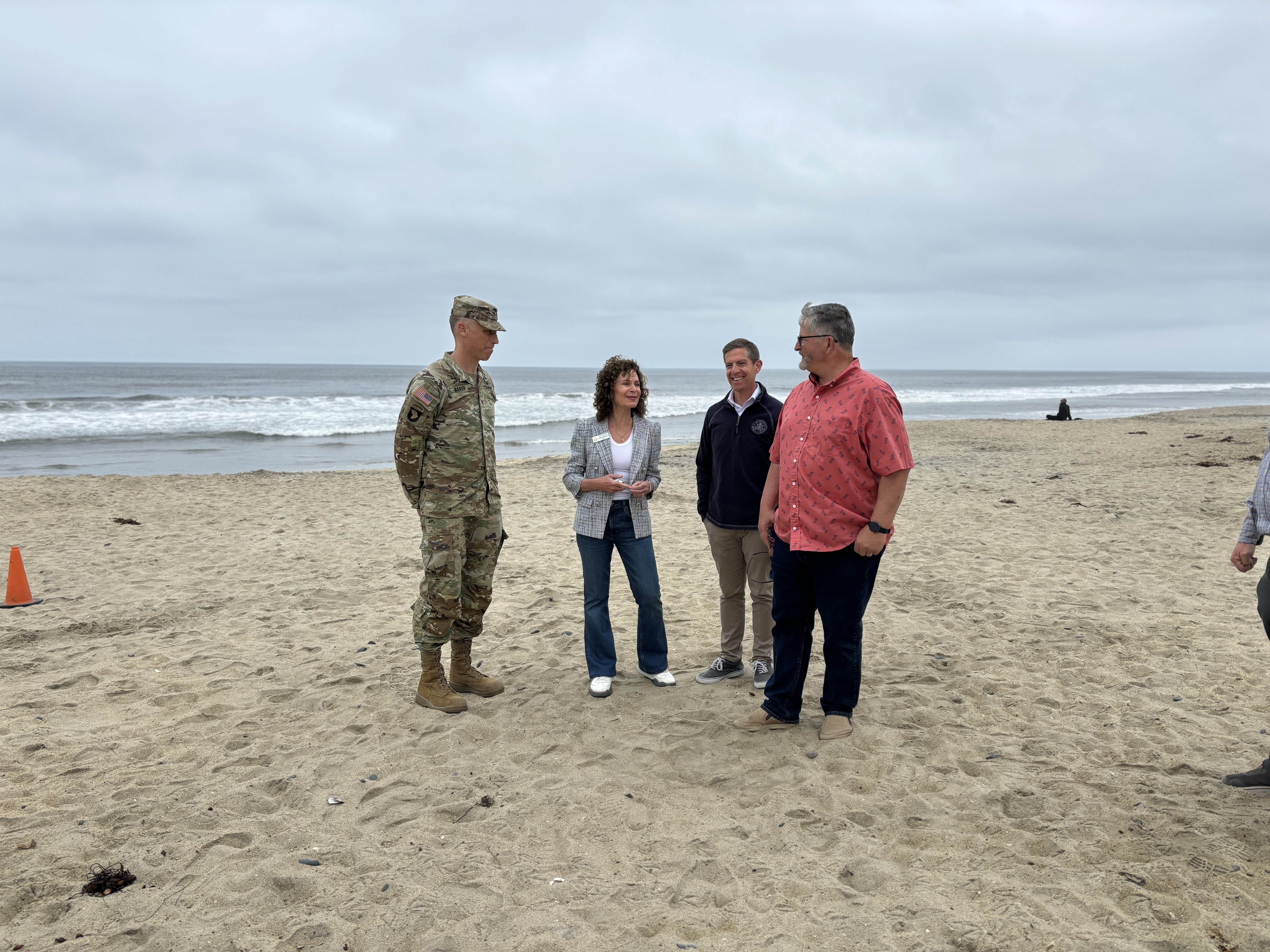 Rep. Mike Levin Unveils Completion of Encinitas-Solana Beach Sand Replenishment & Storm Damage Reduction Project