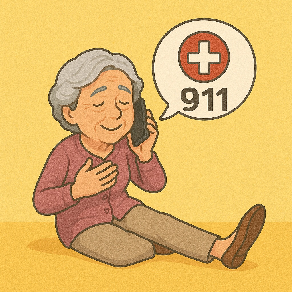 Emergency call photo