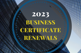 2023 Business Certificate Renewals