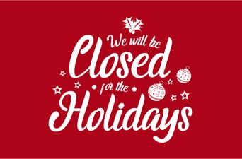 City Hall Holiday Closure