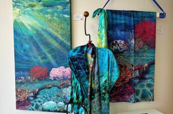 New City Hall Gallery Exhibit: "Art that Sings in Silk"