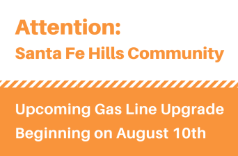 Upcoming Gas Line Upgrade