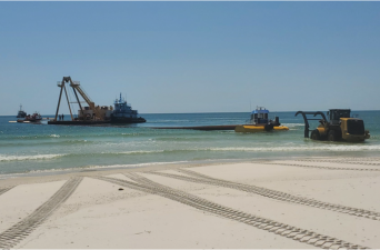 City Announces the Start of the Beach Sand Project Pre-Construction Mobilization 