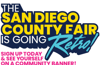 San Diego County Fair Street Banner Photoshoot